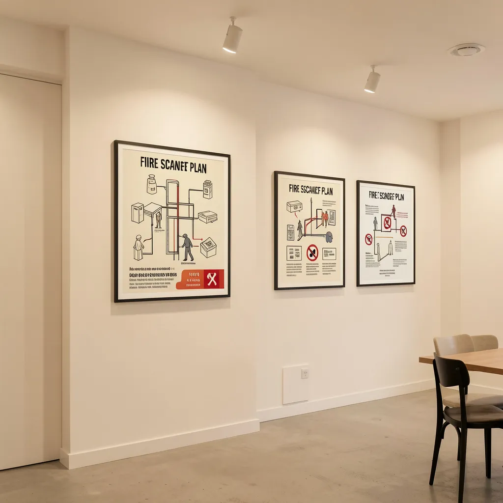 Meeting point and exits design